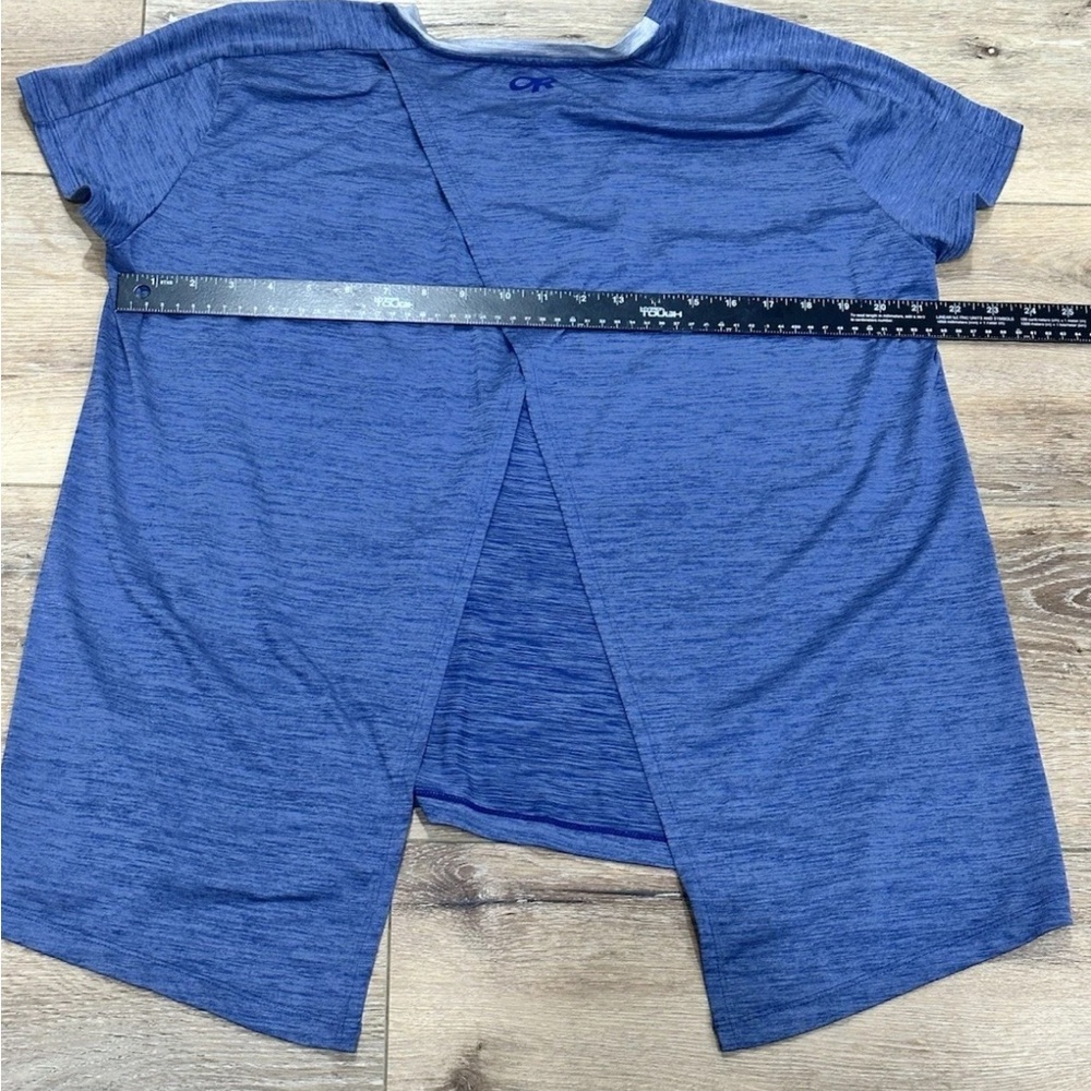 Outdoor Research Women's Chain Reaction Tee Size Medium Blue (sty V064) - Picture 3 of 6